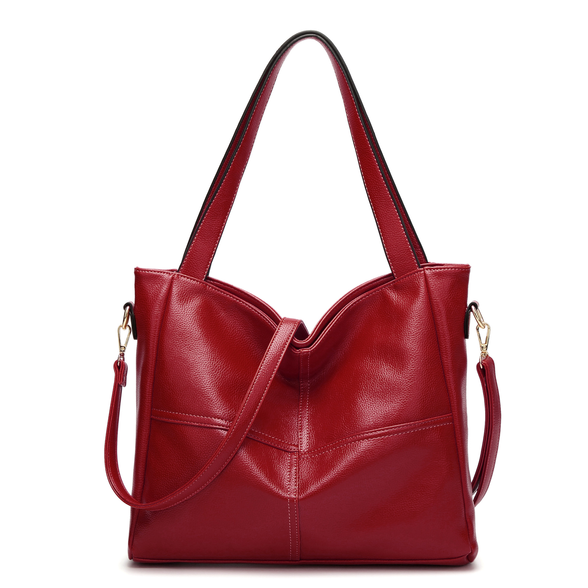The New Lady BagsFashion Ms. bag Shoulder Diagonal Package Handbag Litchi Pattern Wild Handbags