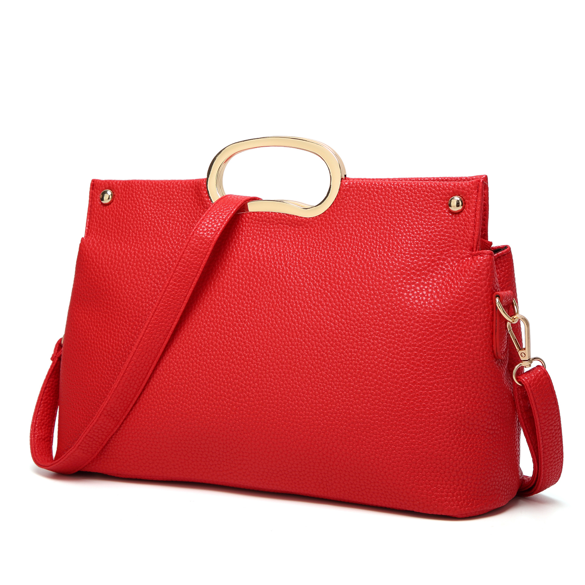 Western Style Fashion Classic Shopping bag Shoulder Messenger bag Ms Litchi Pattern Handbag