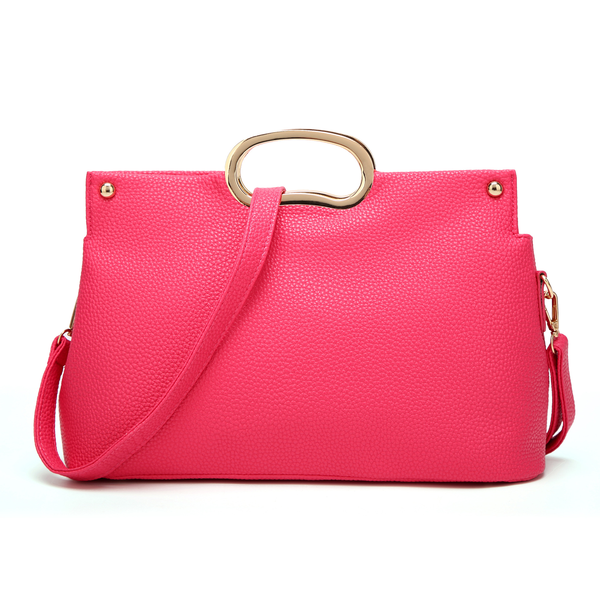 Western Style Fashion Classic Shopping bag Shoulder Messenger bag Ms Litchi Pattern Handbag