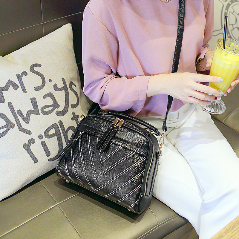 The New Lady Bags Shoulder Messenger Bag Simple Wild Women Handbag