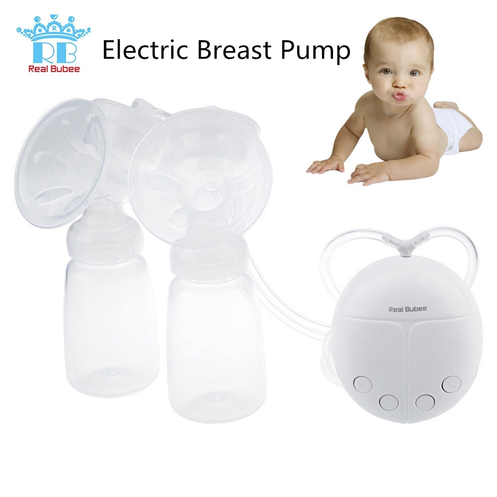 Bilateral Electric Breast Pump Milking Device Automatic Massage Postpartum Pour Milk Prolactin