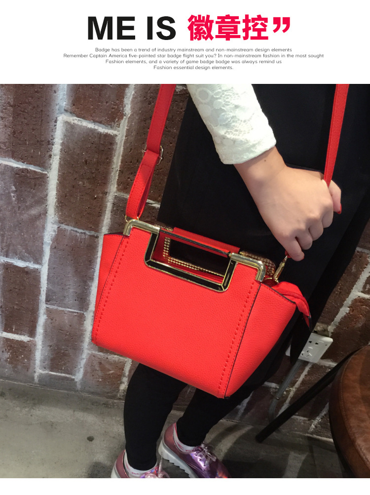 Lady Bags Trend Western Style Simple Commuter bag Fashion Wild Portable Shoulder Bags Wings Package Handbags