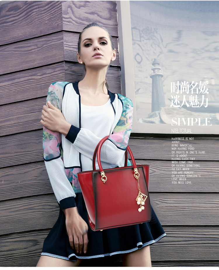 The New Lady Bags Western Style Fashion Shoulder Messenger bag Wild Portable Wings Package Handbags