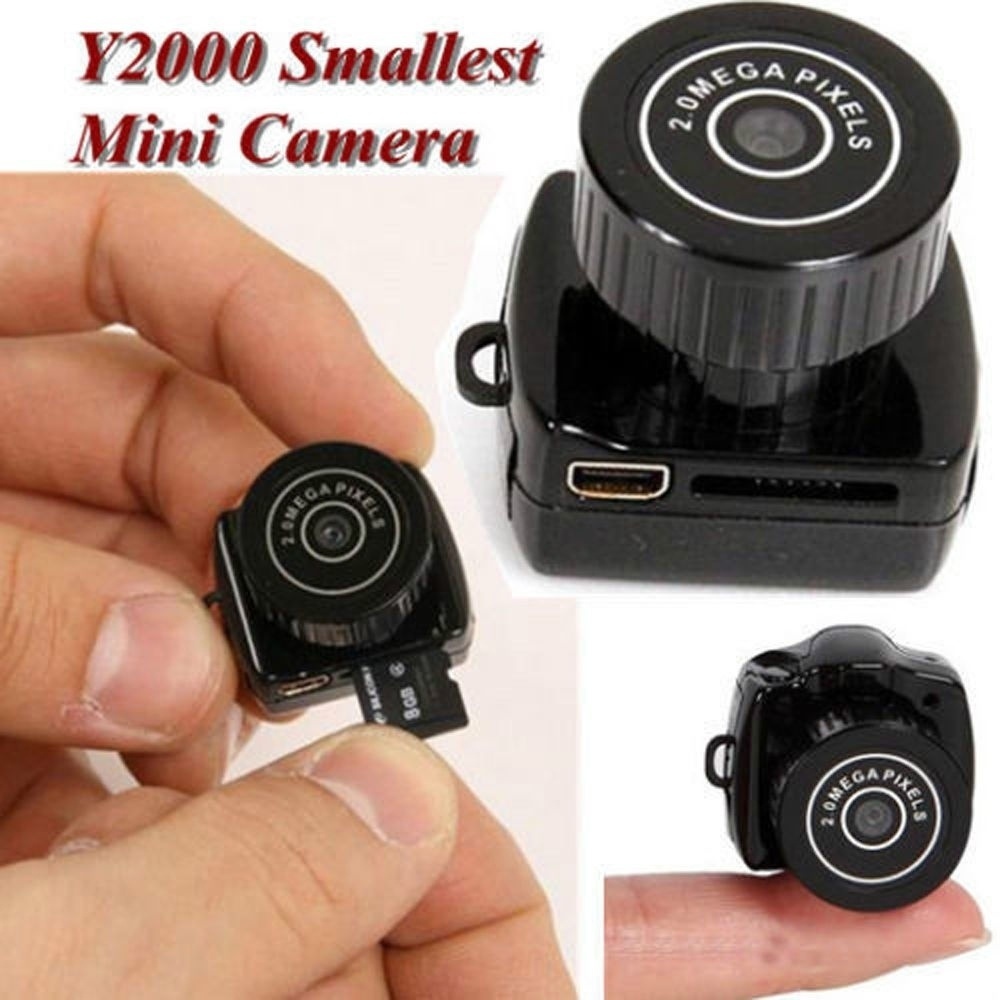Popular Mini Home Surveillance Y2000 720P HD Webcam Camera Video Recorder Camcorder