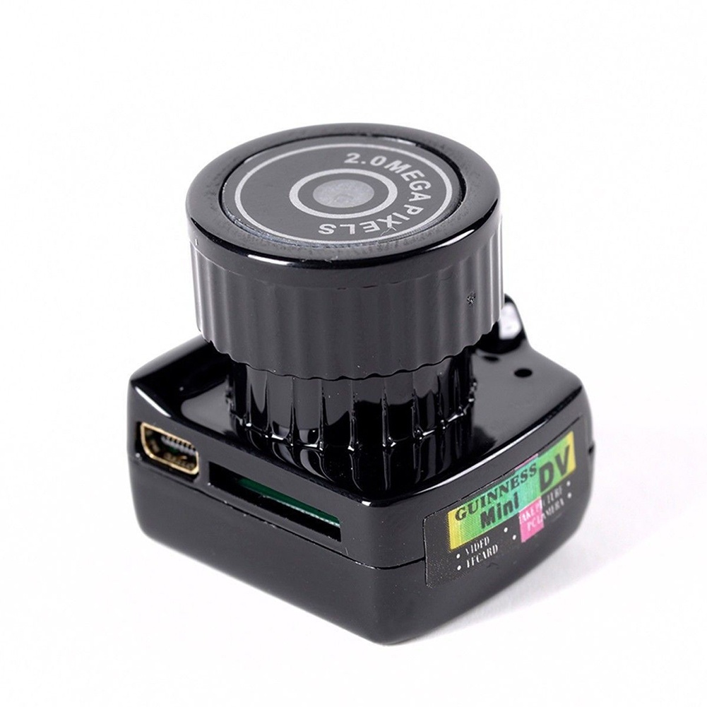 Popular Mini Home Surveillance Y2000 720P HD Webcam Camera Video Recorder Camcorder