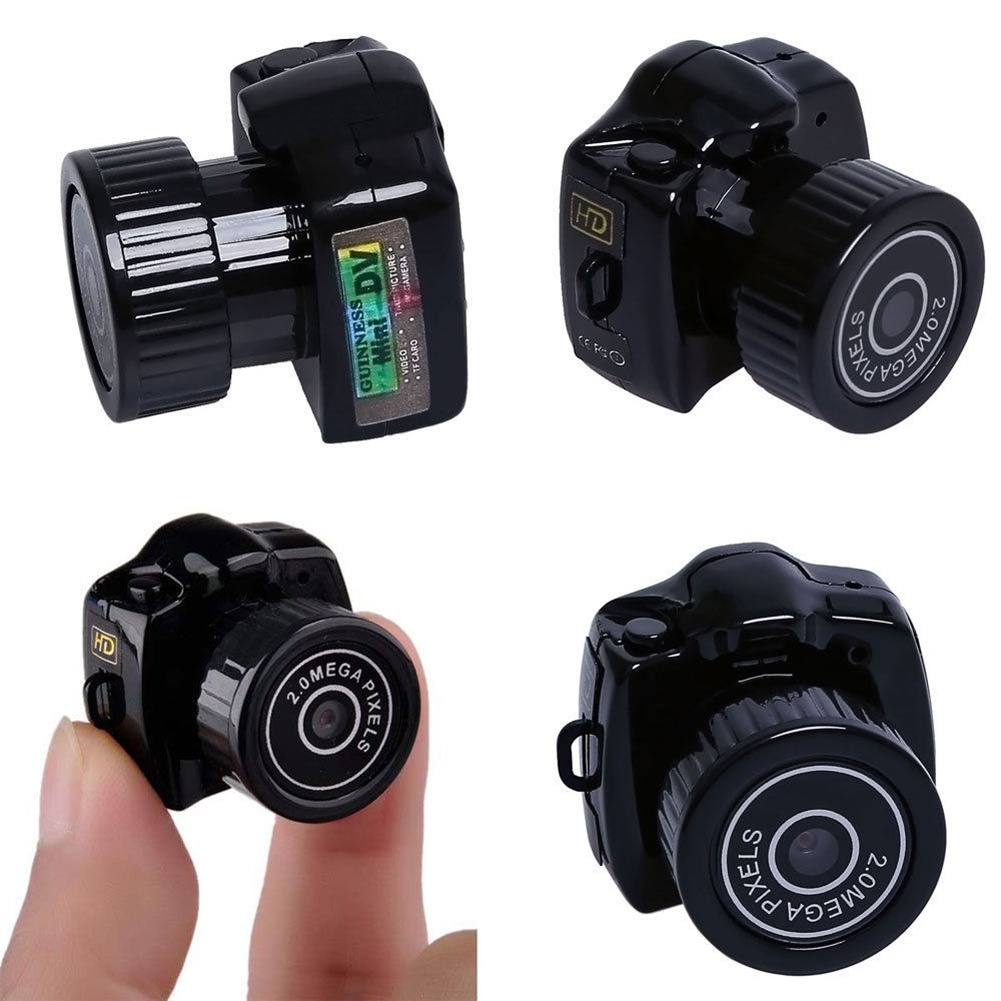 Popular Mini Home Surveillance Y2000 720P HD Webcam Camera Video Recorder Camcorder
