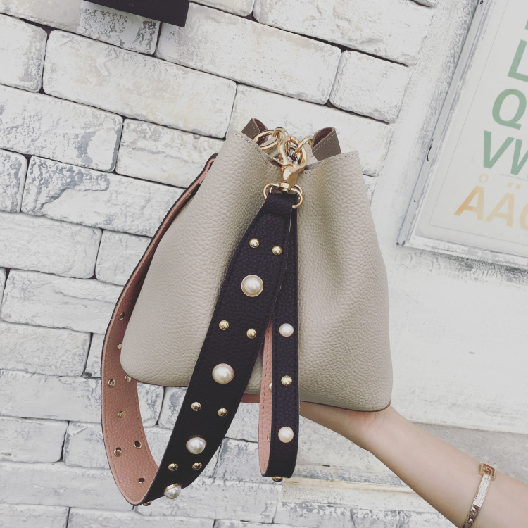 Ms trend Unrivaled Package PU Leather Multi-purpose Bucket Bag Shoulder Diagonal Package Handbag