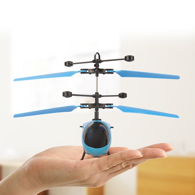 Kids Hand Induction Helicopter Aircraft Dual Mode Plane Toys Durable USB Charging