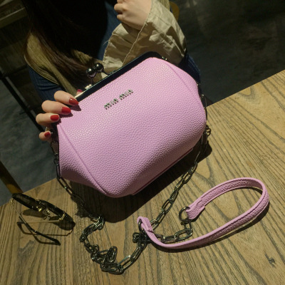 The New Small Shell Chain Bag Fashion Wild Ms Shoulder Messenger bag Lady bags Handbags
