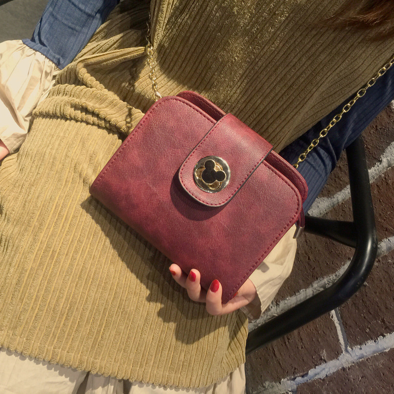 The New Wild Lady bags Simple Chain bag fashion Ms Shoulder Messenger bag Handbags
