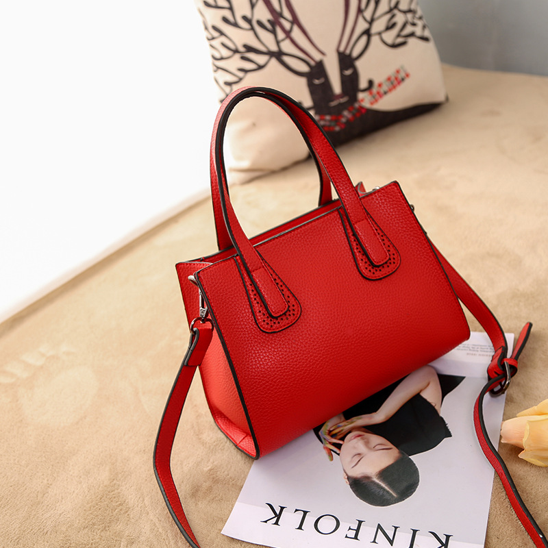 The New Fashion Lady Bags Big bag Simple Handbag Shoulder Wild Messenger bag