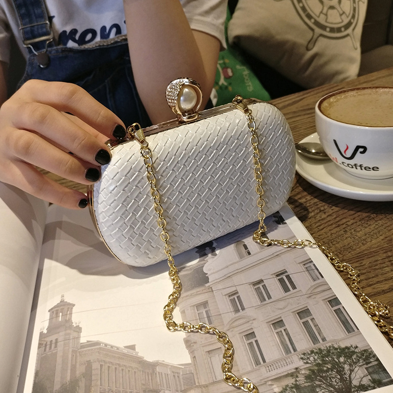 Wild Lady Bags Trend Evening Package Fashion Clutch Shoulder Diagonal Package Chain bag