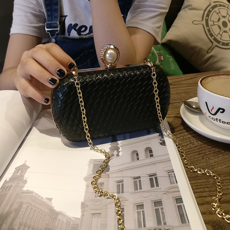 Wild Lady Bags Trend Evening Package Fashion Clutch Shoulder Diagonal Package Chain bag