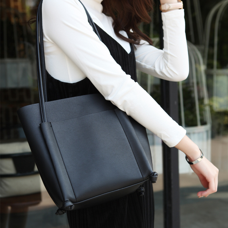 Western Style Lady Bags Big Bag Mother Simple Shoulder Bags Wild Fashion Handbag