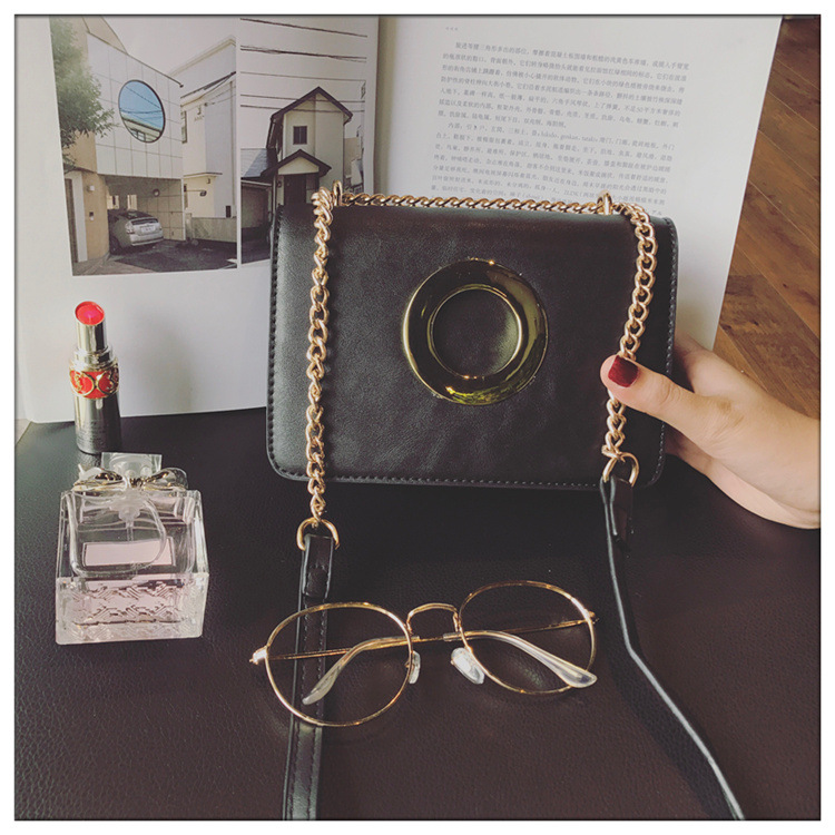 The New Lady Bags Fashion Trend Wild Packet Chain Shoulder Bags Diagonal Package Handbags