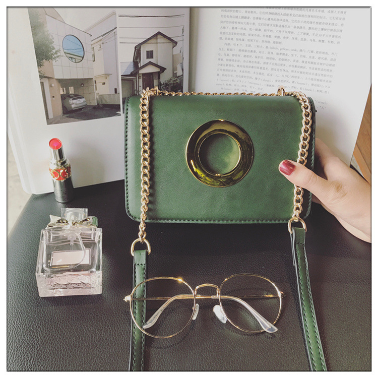 The New Lady Bags Fashion Trend Wild Packet Chain Shoulder Bags Diagonal Package Handbags
