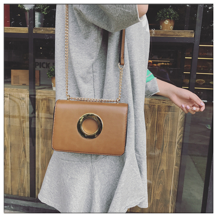 The New Lady Bags Fashion Trend Wild Packet Chain Shoulder Bags Diagonal Package Handbags