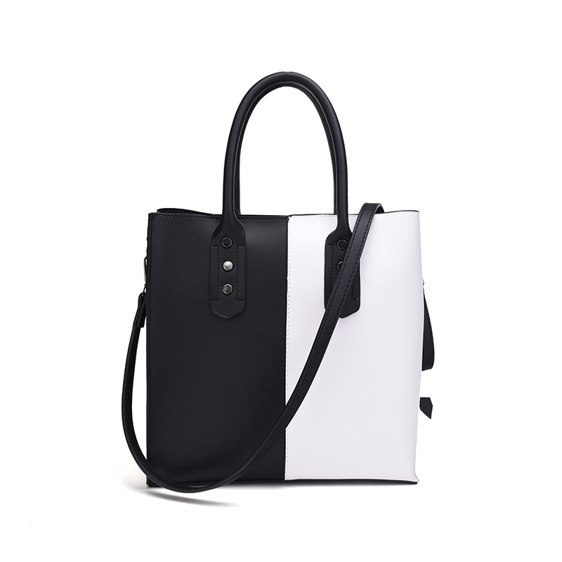 The New Wild Hit Color Handbag Big bag Lady bags Simple Messenger bag Fashion Shoulder Bags