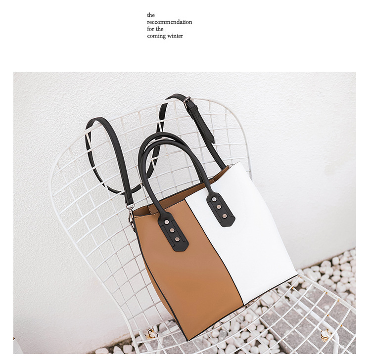 The New Wild Hit Color Handbag Big bag Lady bags Simple Messenger bag Fashion Shoulder Bags