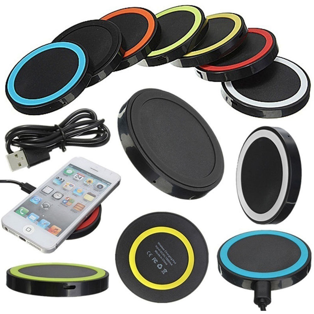 Wireless Power Charger Charging Pad for iPhone 8/8 Plus/X Samsung Galaxy Note 8/S8 Plus/S7/S6 Edge