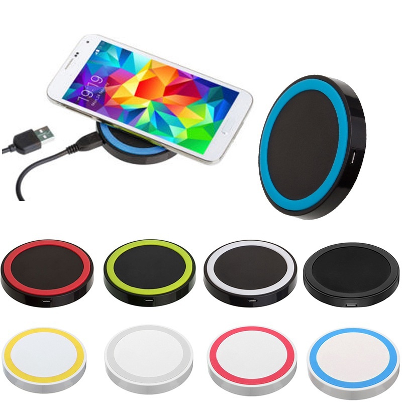 Wireless Power Charger Charging Pad for iPhone 8/8 Plus/X Samsung Galaxy Note 8/S8 Plus/S7/S6 Edge
