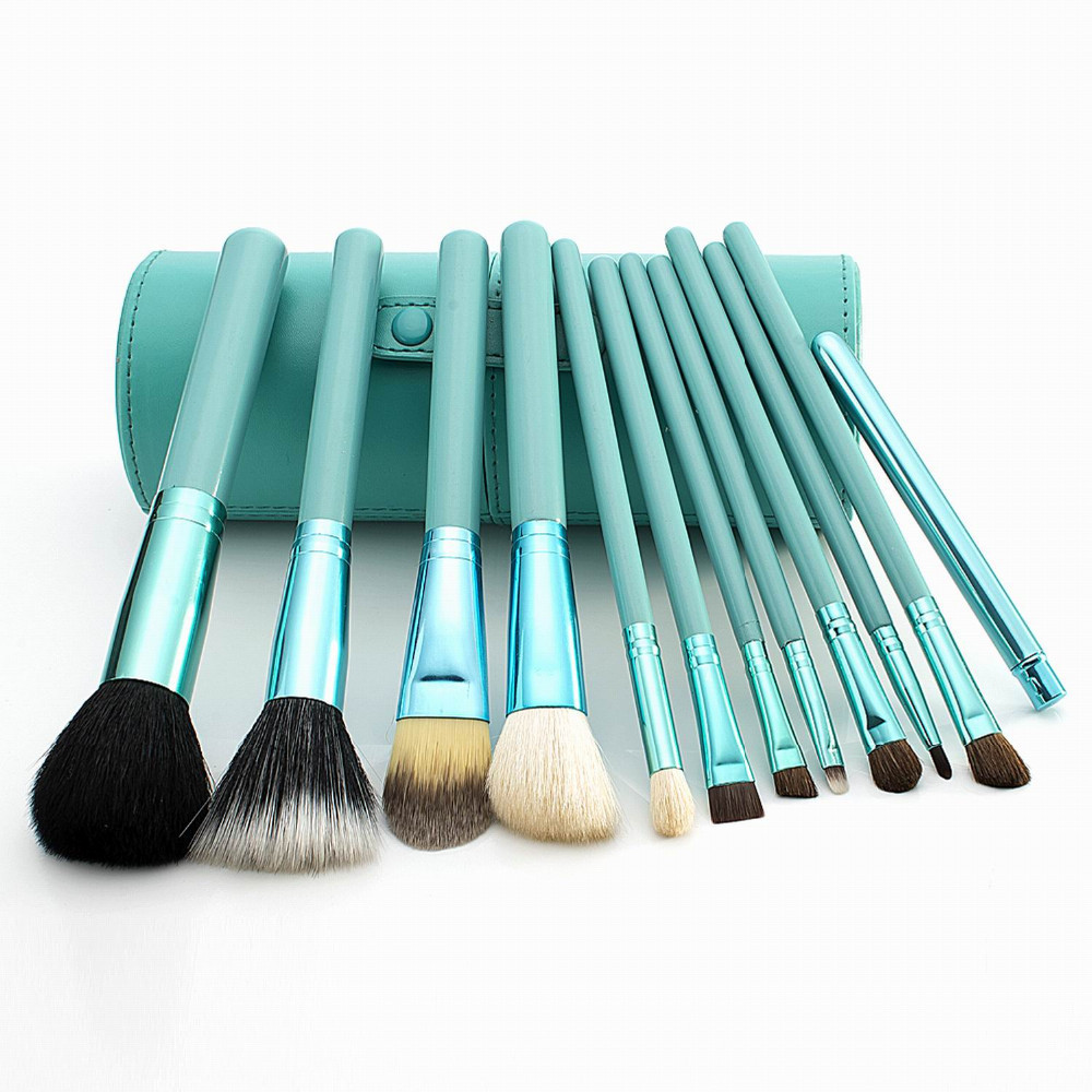 Ms Fashion 12 Makeup Brushes Makeups tool  Makeup Brush 12 Makeup Brushes Set Cylinder