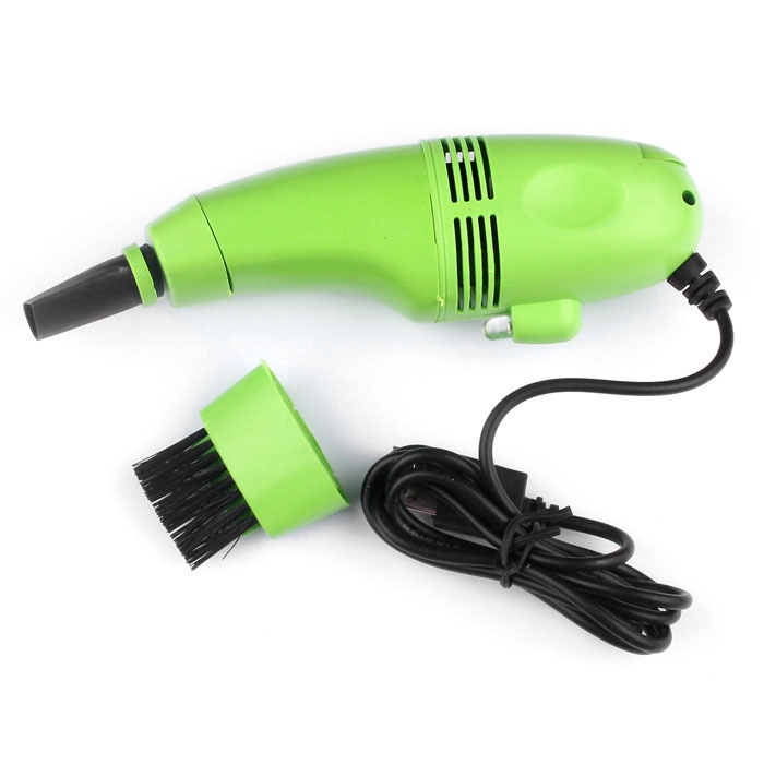 Mini Computer Vacuum USB Keyboard Cleaner PC Laptop Brush Dust Cleaning Kit