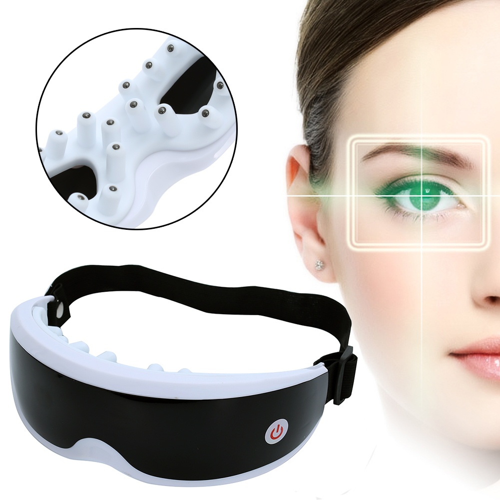 Electric Eye Care Massager Magnet Therapy Relax Vibration Alleviate Acupressure