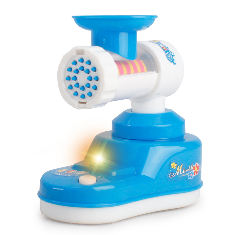 Blue Appliances Child Mini Going Home toy Simulation Appliances Electric Function