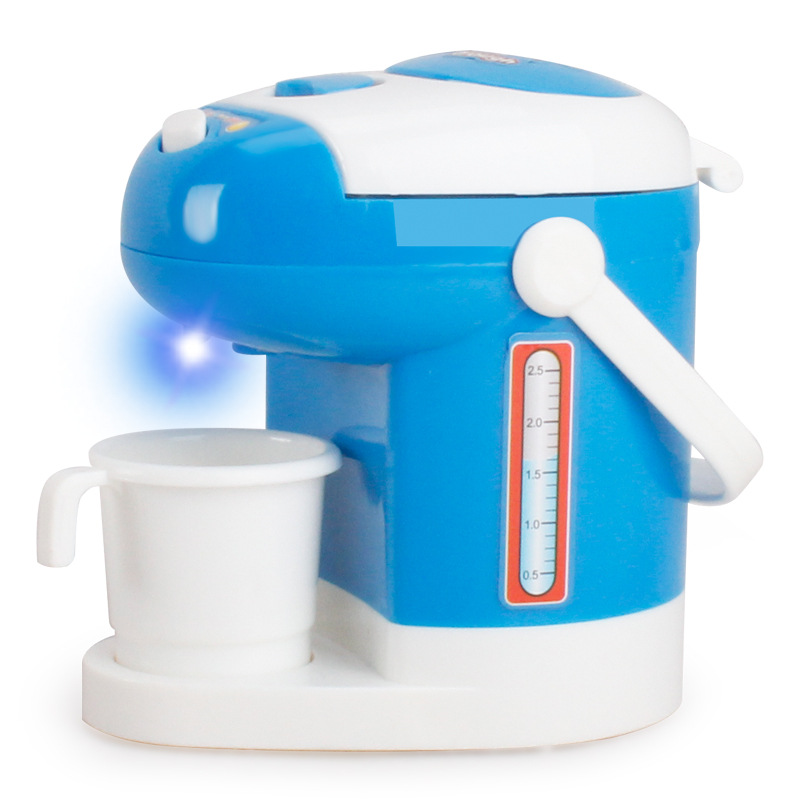 Blue Appliances Child Mini Going Home toy Simulation Appliances Electric Function
