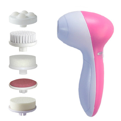 Five in one Cleansing Instrument Wash Your Face Household Beauty Equipment Electric Face Massager