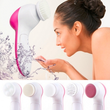 Five in one Cleansing Instrument Wash Your Face Household Beauty Equipment Electric Face Massager