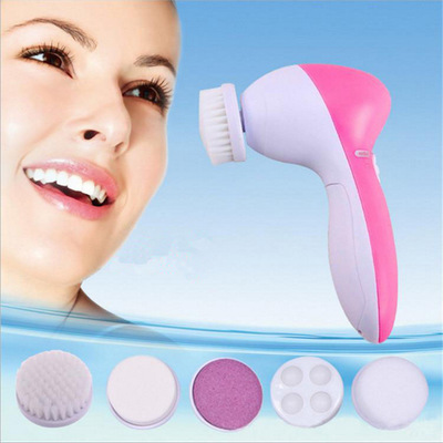 Five in one Cleansing Instrument Wash Your Face Household Beauty Equipment Electric Face Massager