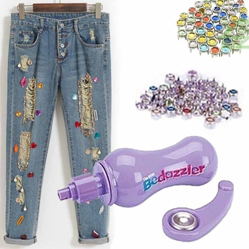 DIY  Mini Bedazzler Crystal Rhinestones Rivet Tool Garment Rivets Accessories