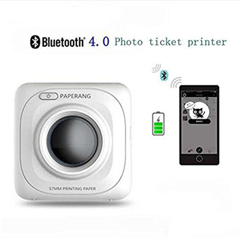 Mini Bluetooth Printer Meow Meow Machine Universal Phone at Any time Anywhere Can Print