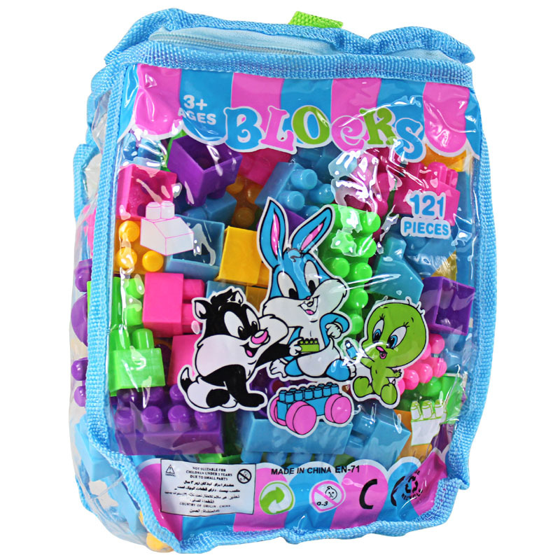 Child Boxed Variety Building Blocks Plastic Assemble Desktop Brain Game Boy Girl Toy