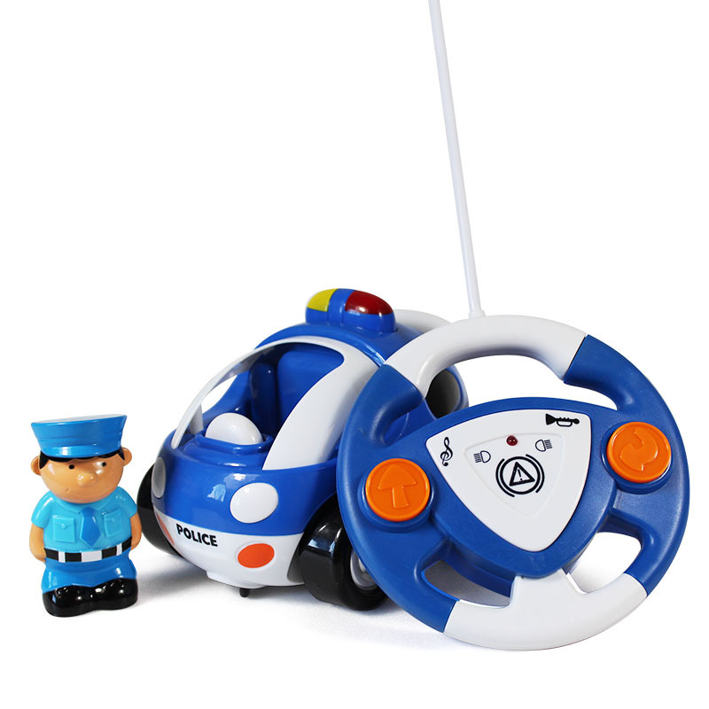 Child Cartoon Remote Control Car Baby toy Resistance to Fall With Music Light Electric Toy car Model