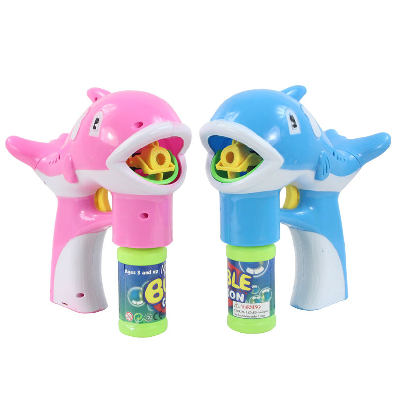 Child toy With Music light Electric Transparent Flash Color Bubbles Blow Bubble Grab Toy