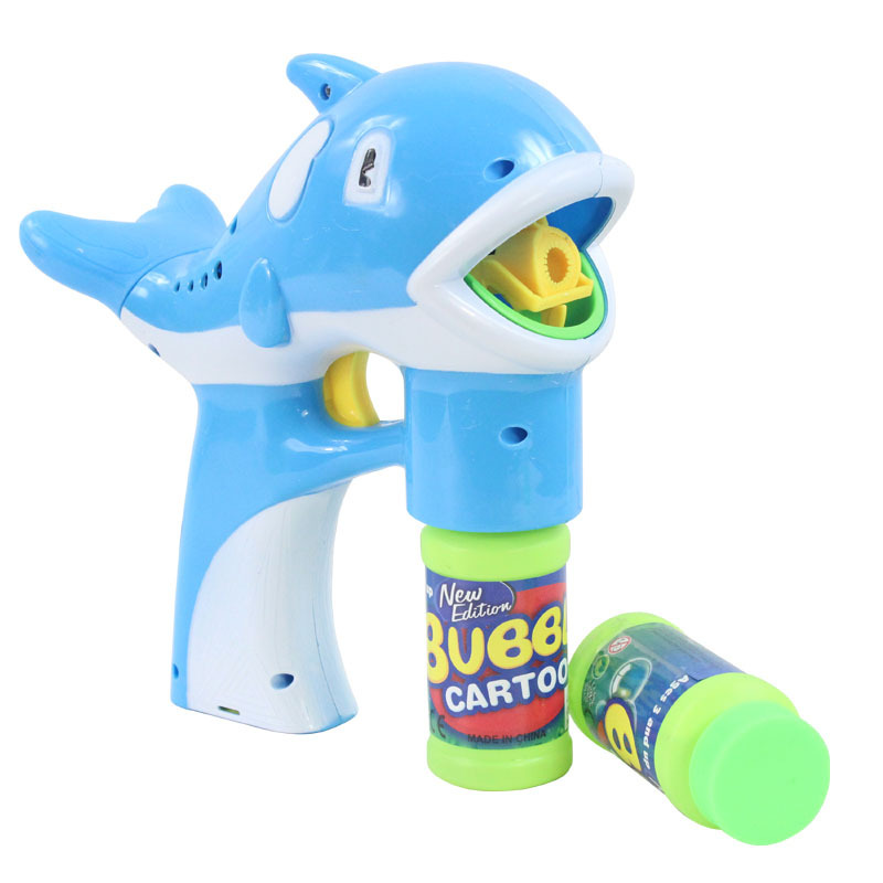 Child toy With Music light Electric Transparent Flash Color Bubbles Blow Bubble Grab Toy