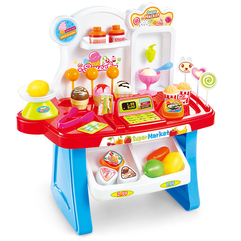 Going Home Desserts Ice Cream Sales Shop Simulation Checkout Counter Child Candy Shop