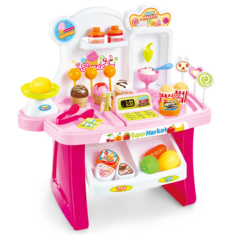 Going Home Desserts Ice Cream Sales Shop Simulation Checkout Counter Child Candy Shop