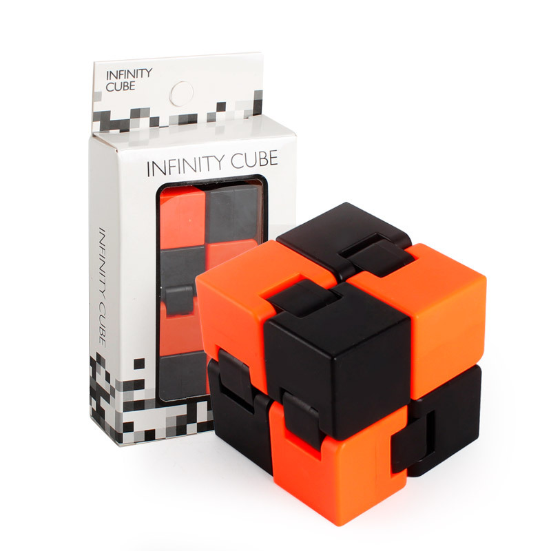 Unlimited Stress Reliever Rubik's Cube INFINITE CUBE Rubik's Cube Toy Unzip Artifact Unlimited Box