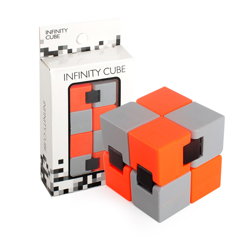 Unlimited Stress Reliever Rubik's Cube INFINITE CUBE Rubik's Cube Toy Unzip Artifact Unlimited Box