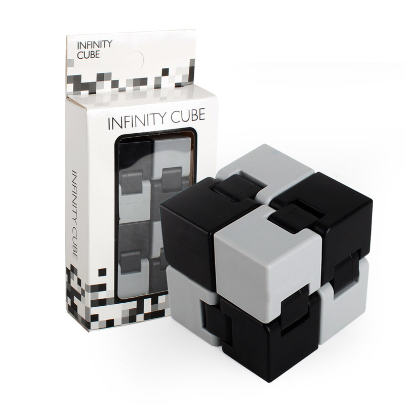 Unlimited Stress Reliever Rubik's Cube INFINITE CUBE Rubik's Cube Toy Unzip Artifact Unlimited Box