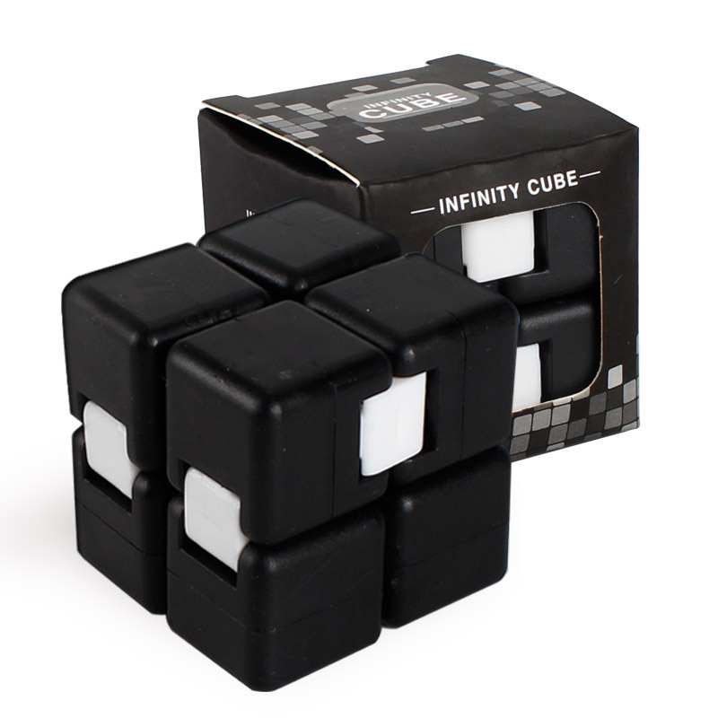 Unlimited Stress Reliever Rubik's Cube INFINITE CUBE Rubik's Cube Toy Unzip Artifact Unlimited Box