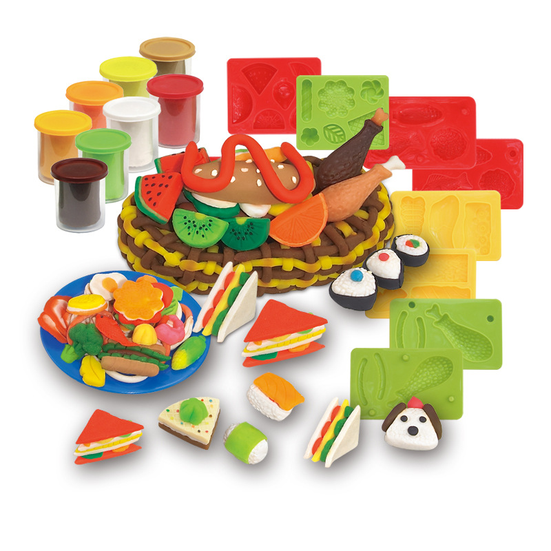Child Choi Clay Mold tool 3D Creative Plasticine Large Child DIY Educational Toys