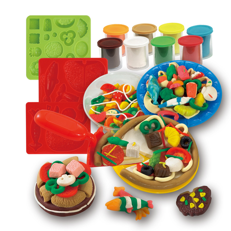 Child Choi Clay Mold tool 3D Creative Plasticine Large Child DIY Educational Toys