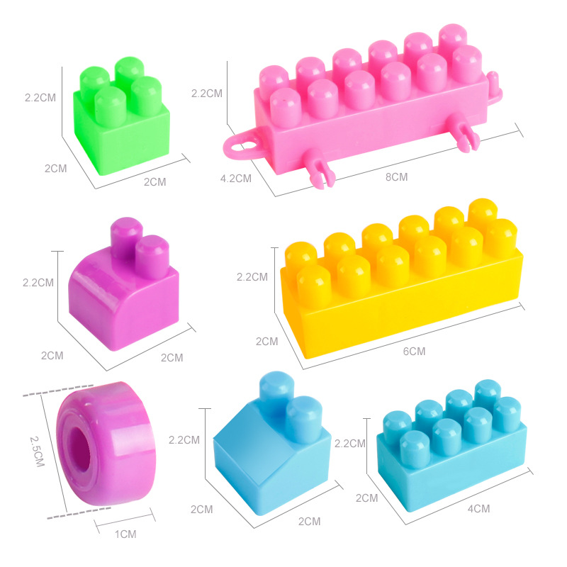 Child Puzzle Toy Variety Building Blocks Fight Interpolation to Cultivate Hands Thinking Ability