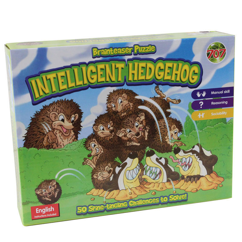 Child Puzzle Desktop Game Hedgehog Run Maze Little Hedgehog Intelligence Toys