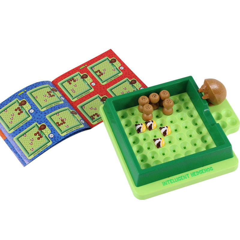 Child Puzzle Desktop Game Hedgehog Run Maze Little Hedgehog Intelligence Toys